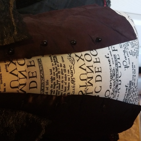 Jessica Gunnies XX Small Women's Victorian Top - Picture 5 of 7